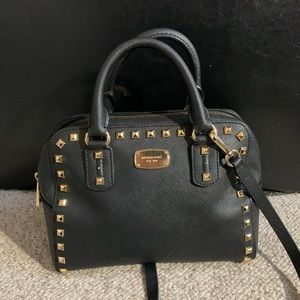 Michael Kora studded purse